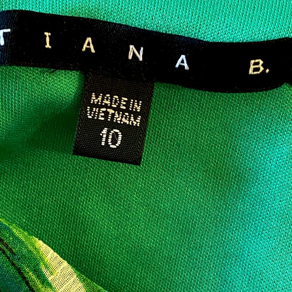 HP ๐ฅณ TIANA B. | GREEN DRESS SZ 10 - Picture 15 of 16